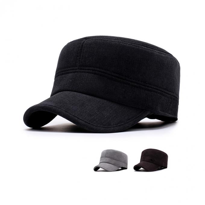 कैस्केट कैप विंटर फ्लैट टोपी गर्म सर्दियों रखें वृद्ध मध्यम आयु वर्ग के पुरुषों की टोपी