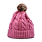 58 सेमी परिधि बुना हुआ बीन टोपी जैक्वार्ड स्टाइलिश सर्दियों के टोपी महिलाओं के लिए