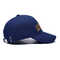 फ्रंट पैनल निर्मित छह-पैनल बेसबॉल टोपी के साथ मिलान कपड़े रंग सिलाई
