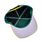 घुमावदार विजर 5 पैनल बेसबॉल टोपी प्रबलित सीम और घुमावदार विजर के साथ