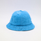कस्टम टेरी कपड़े बाल्टी टोपी चौड़ी सीमा आकस्मिक और फैशनेबल शैली कस्टम 3 डी कढ़ाई लोगो