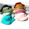 अनुकूलित कढ़ाई मछुआरे बाल्टी टोपी ग्रीष्मकालीन आउटडोर कपास सादा रंग