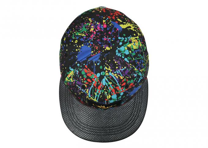ऐस रंगीन फ्लैट कगार चोटी टोपी सड़क शैली 2019 वसंत हिप हॉप टोपी