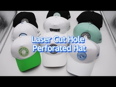 घुमावदार विजर कढ़ाई बेसबॉल टोपी 6 पैनल कस्टम eyelets