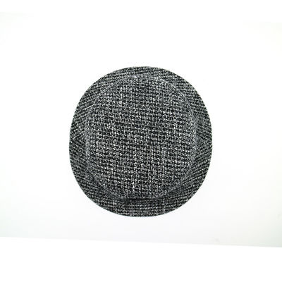 ग्रीष्मकालीन महिला पुरुष मछुआरे बाल्टी टोपी Foldable 58cm ग्रे रंग