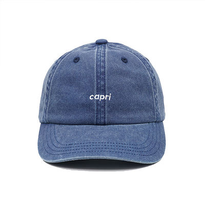 धुले हुए कॉटन डू ओल्ड लेटर एम्ब्रायडरी बेसबॉल कैप यूनीसेक्स समर सन प्रोटेक्शन सनशेड