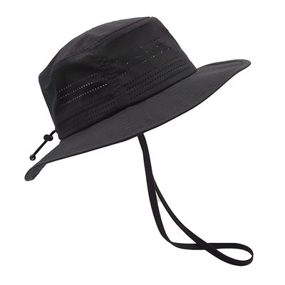 यूपीएफ 50 आउटडोर राउंड कस्टम बूनी हैट सन प्रोटेक्शन फिशिंग हैट बीच हाइकिंग पैडलिंग रोइंग कयाकिंग