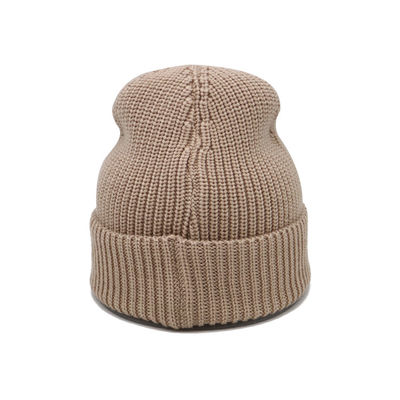 OEM ऐक्रेलिक पॉलिएस्टर बुना हुआ बेनी टोपी 58 सेमी परिधि