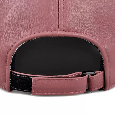 निर्मित फ्रंट पैनल 6 पैनल बेसबॉल कैप के साथ कपास स्वेटबैंड और 6 Eyelets