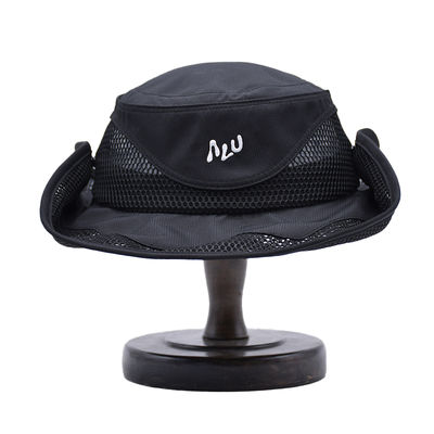 उच्च गुणवत्ता कस्टम कढ़ाई मुद्रित धूप का चश्मा बाल्टी डाइविंग टोपी बड़े किनारे मछली पकड़ने टोपी