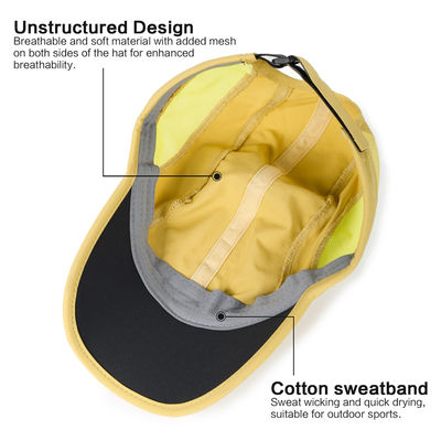 कर्व ब्रिम कस्टम स्पोर्ट रन हैट, व्यक्तिगत प्रदर्शन के लिए