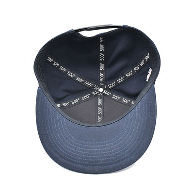 ओडीएम 100% कपास फैशन फ्लैट ब्रिम बेसबॉल हैट कोरियाई हिप हॉप कैप