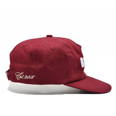 Custom Logo 5-Panel Quick Drying Snapback Cap Solid Color Skateboard Flat Edge Vintage Soft Top Baseball Hat