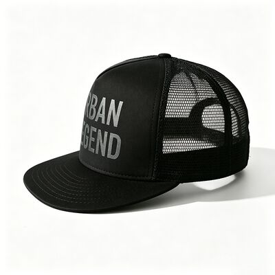 Screen Printing Logo 5 Panel Trucker Cap Unisex Comfortable Fit Ideal All Season Adjustable Lightweight Headwear