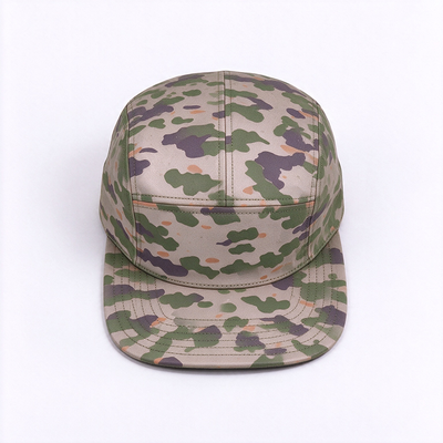With Lining Durable Construction Lightweight Breathable 5 Panel Camper Hat and 5 Panel Camp Cap for Outdoor Enthusiasts