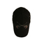 Oem odm फैशन स्फटिक बेसबॉल टोपी, काले निर्मित बेसबॉल टोपी धातु बकसुआ है