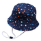 डिजिटल मुद्रित बेबी बाल्टी टोपी टोपी 50+ के साथ ऐस नए ब्रांड कस्टम निजी ब्रांड कपास