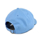 OEM नीला रंग कोई नहीं लोगो सूती कपड़ा बेसबॉल कैप
