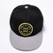OEM 100% कपास फ्लैट ब्रिम बेसबॉल कैप कोरियाई हिप हॉप कैप
